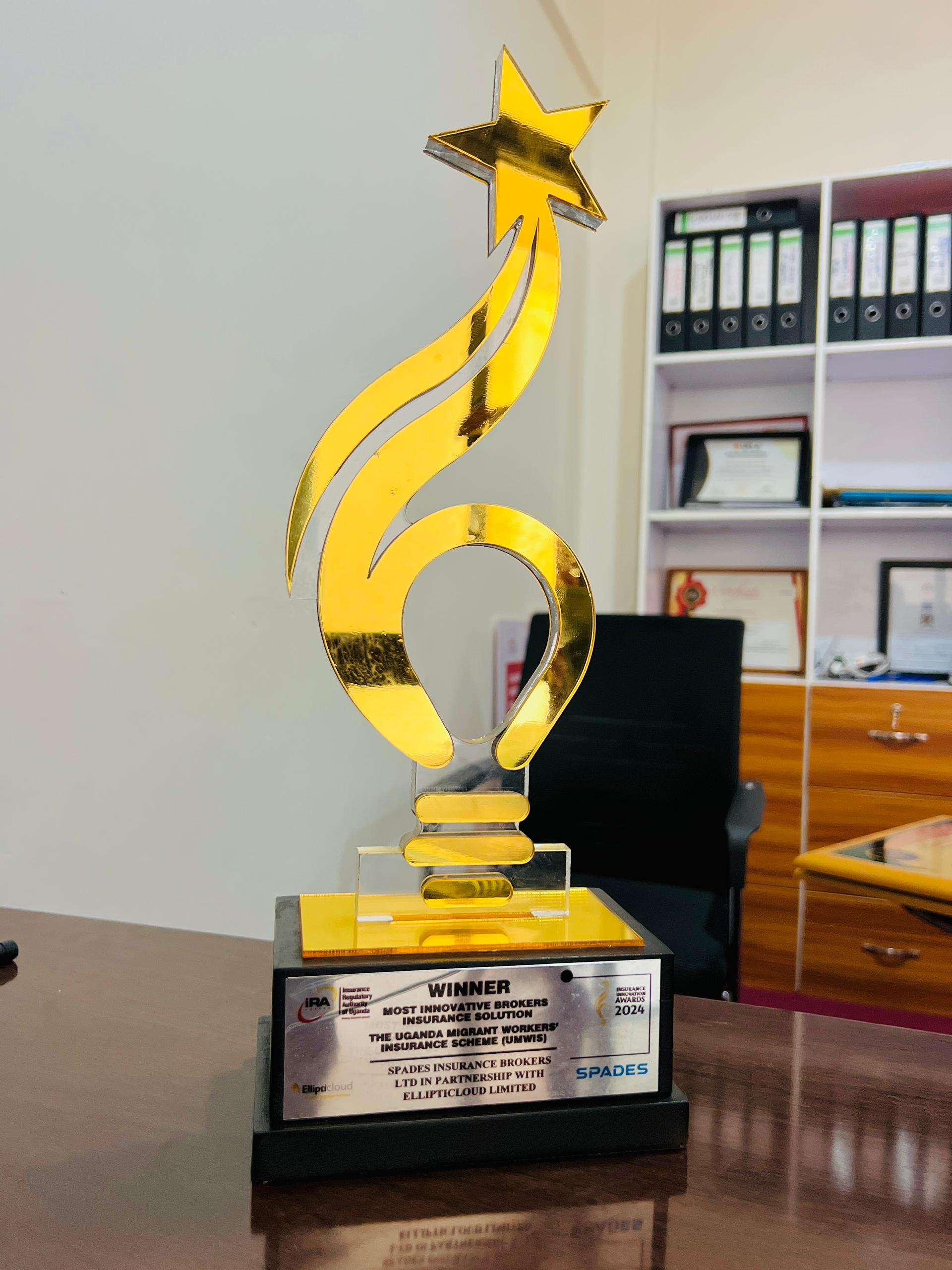 Innovation Award Trophy